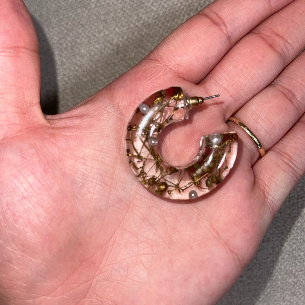 Resin earrings